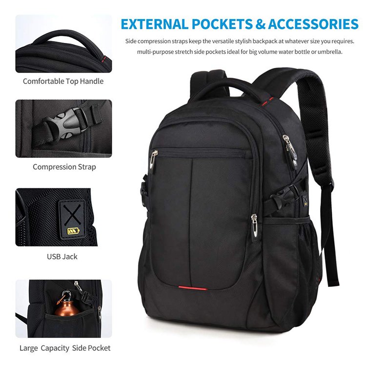 Premium Materials Laptop Backpack Business Travel Knapsack Fashion Waterproof Laptop Backpack