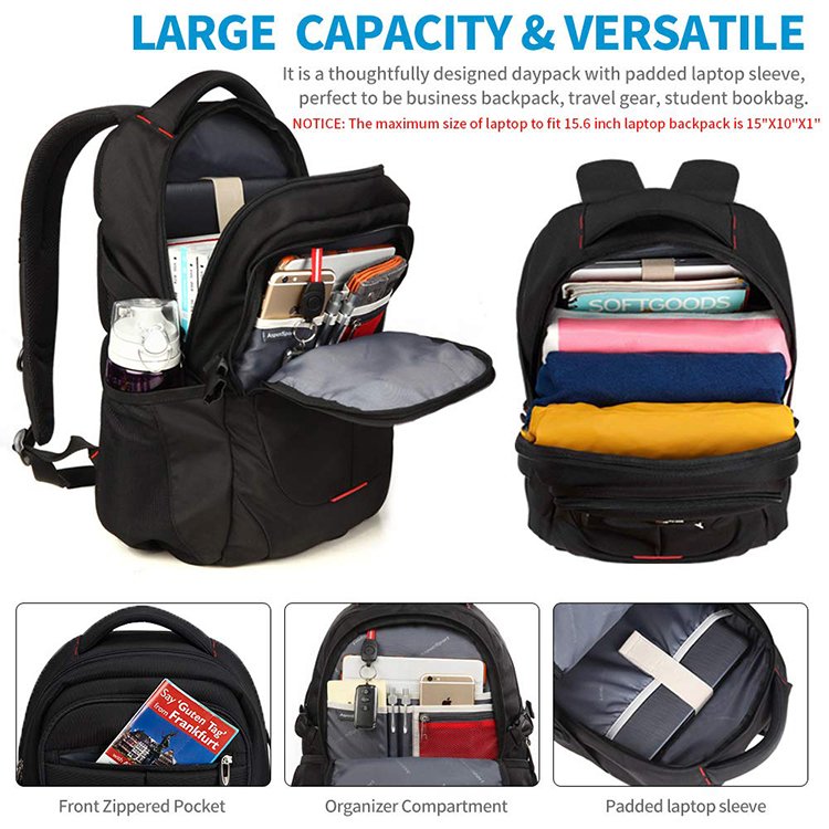 Premium Materials Laptop Backpack Business Travel Knapsack Fashion Waterproof Laptop Backpack