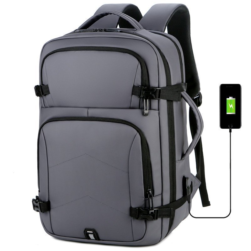 Weekender Carry-on Backpack Large capacity Travel Business Bagpack 15.6 inch Laptop USB Charging Waterproof Backpack For Men