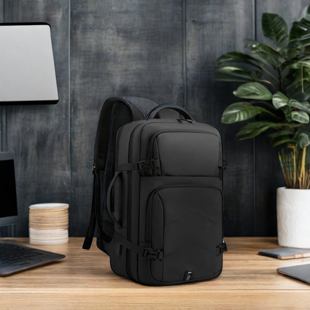 Business Laptop Backpack Water Resistant Anti Theft Travel Bag For Men Women