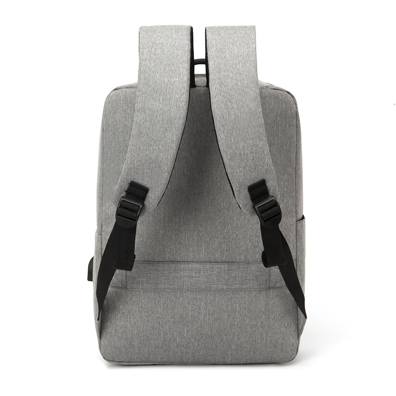 Fashion waterproof business travel laptop backpack with USB charging port college student computer bag