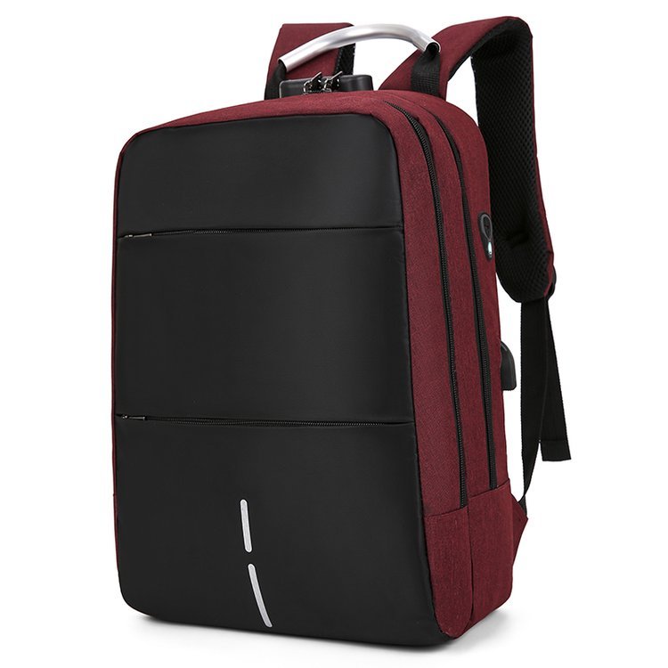 back pack for men Large capacity fashion travel waterproof business anti-theft high quality laptop backpack with USB