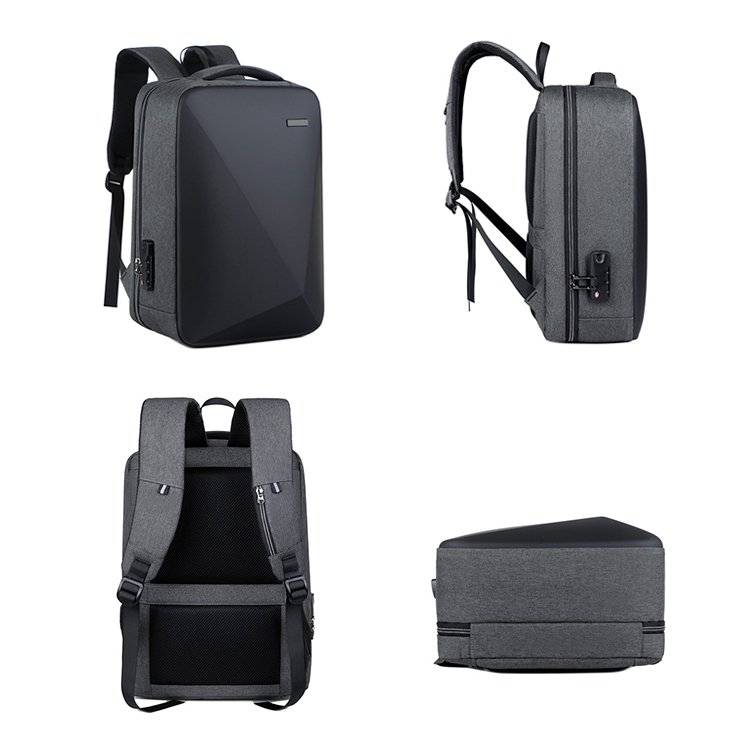 USB Charger Backpack Anti Theft Smart Laptop Backpack Bag Large Capacity Multifunction Nylon Pink Soft Fashion Black Waterproof
