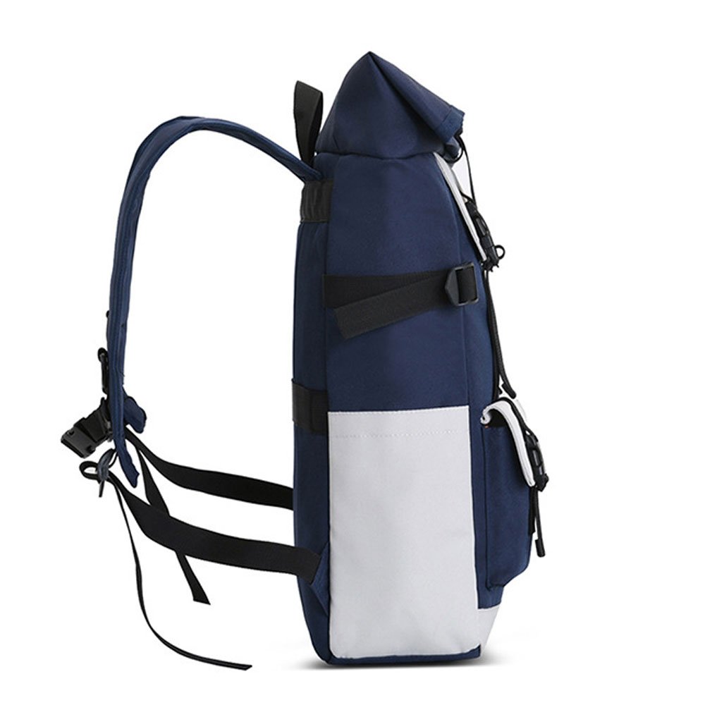 New Design 2022 Wholesale High Quality Outdoor Polyester Durable Big Capacity Laptop School Waterproof Roll Top Backpack