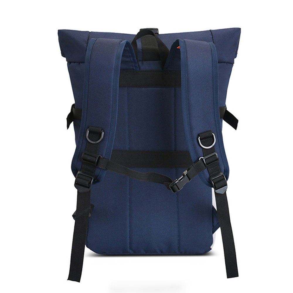 New Design 2022 Wholesale High Quality Outdoor Polyester Durable Big Capacity Laptop School Waterproof Roll Top Backpack