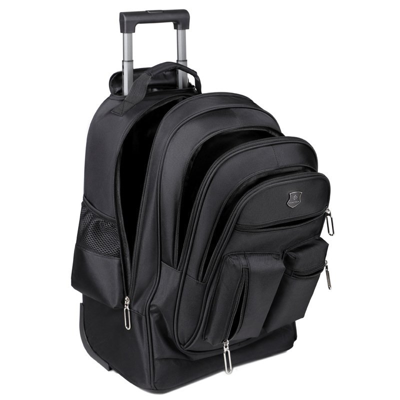 Laptop Backpack For Mens Business Large Capacity Waterproof School Travel Trolley Bag