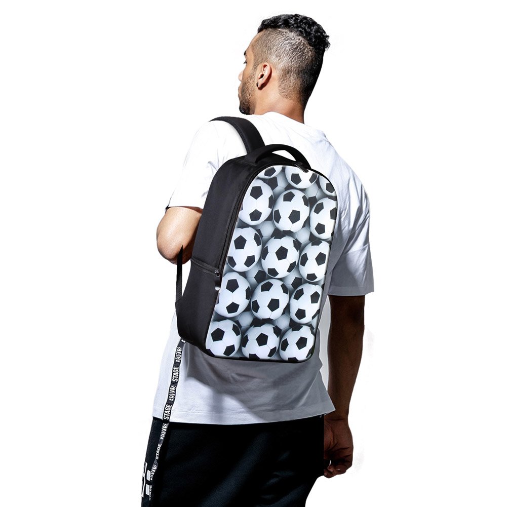Skull Print Gym Bag Back Pack Custom Logo Bagpack Laptop Backpack for Men