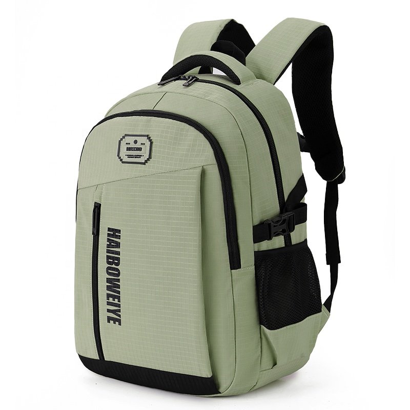 HAIBOWY Ultra Light Unisex Laptop Backpack Waterproof and Anti-Theft Polyester Fabric for Daily Leisure Student Use
