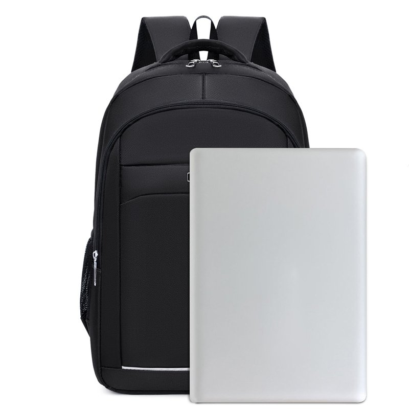 Factory wholesale simple leisure large capacity waterproof computer backpack custom logo business travel men's laptop backpack