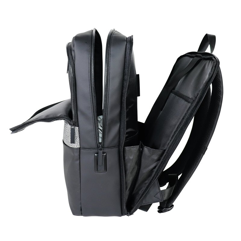 Customized USB Charger Backpack Anti Theft Smart Laptop Backpack Bag Large Capacity Multifunction Nylon Pink Soft for Daily Use