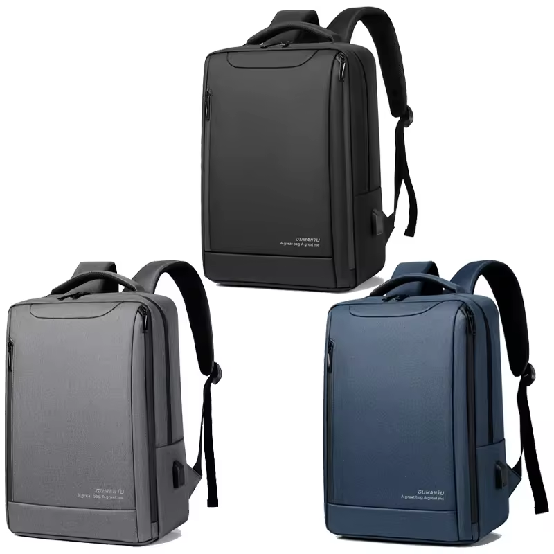 Factory Unisex Customized Oxford Scratch-proof Business Backpack School Backpacks Custom Smart Laptop Backpack