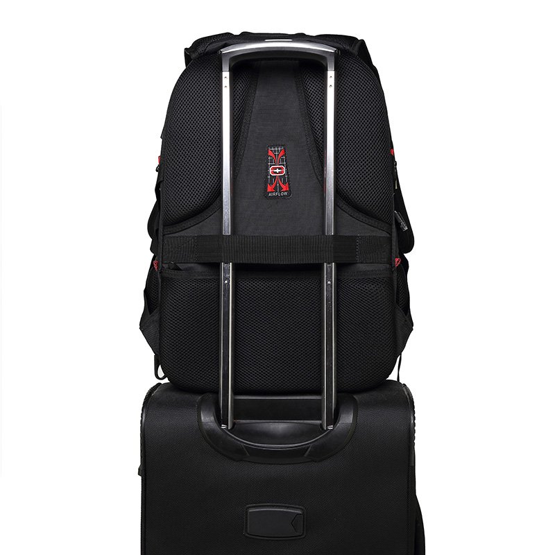 high-capacity nylon business laptop backpack for men backpack bag for school travel backpack