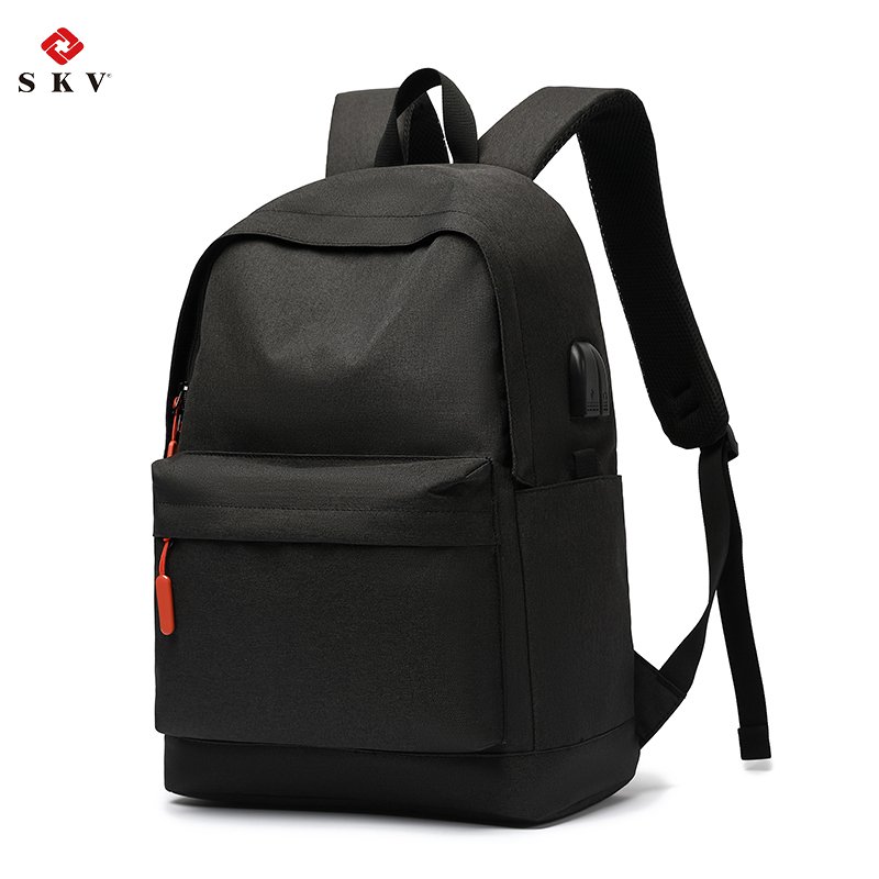 Unisex Durable backbag pack USB casual Lightweight Waterproof mochilas rucksack 15.6''laptop bag black laptop Backpack