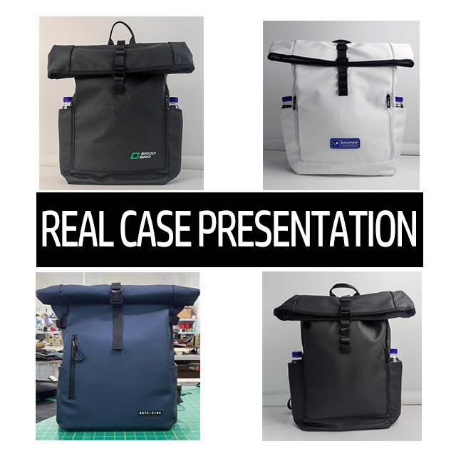 custom travel tuck modern backpack Expandable Roll Top College laptop bag rollup urban hiking Backpack for men rolltop backpack