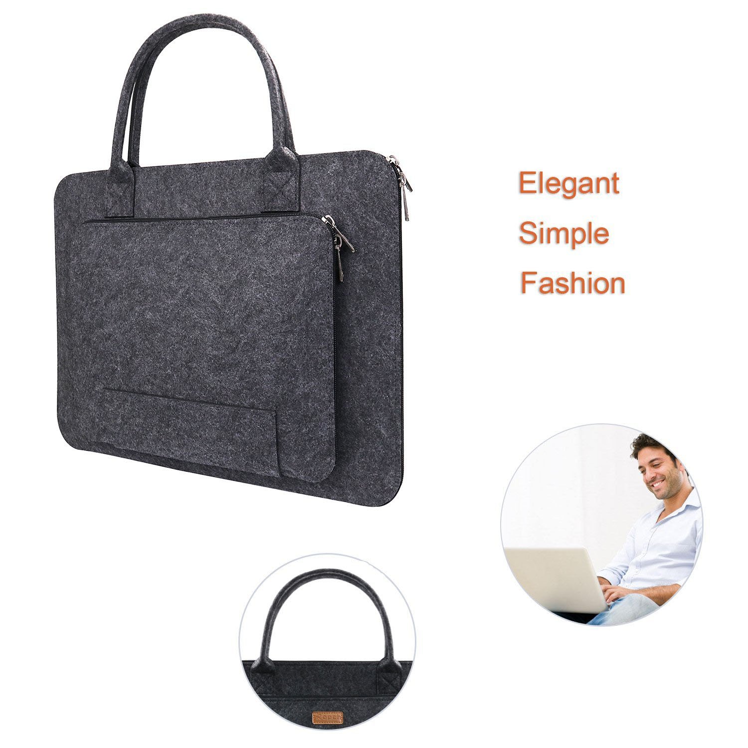 Leather Laptop Bag For Men