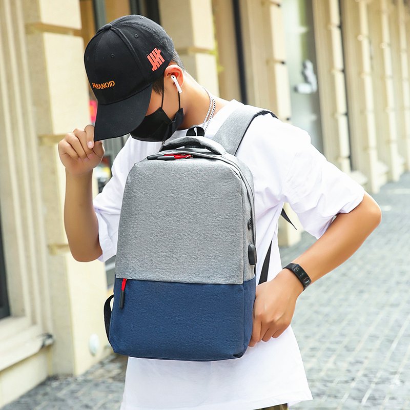 OEM ODM Computer backpack Wholesale Simple Design Lightweight Travel 3 PCS Set Laptop Backpack Bag Laptop Backpack