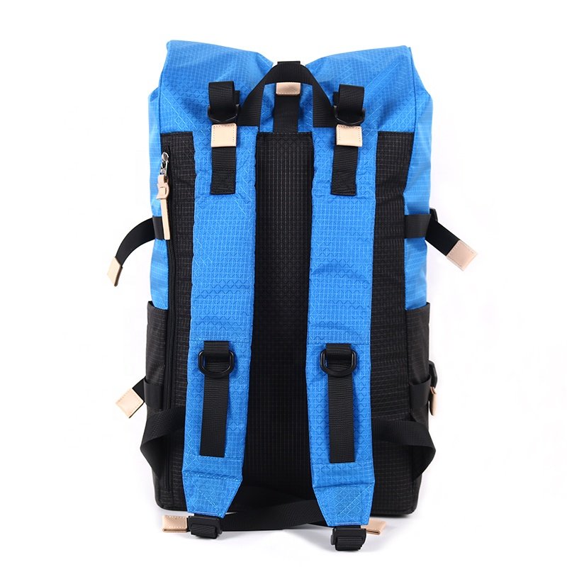CHANGRONG Custom Large Capacity Casual Daypack Travel Black Waterproof Foldable roll top laptop backpack