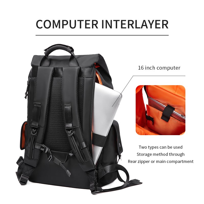 Multifunctional Mochilas Fashion Rucksack Outdoor Gym Fit 16 Inches Laptop Backpack Bags For Men
