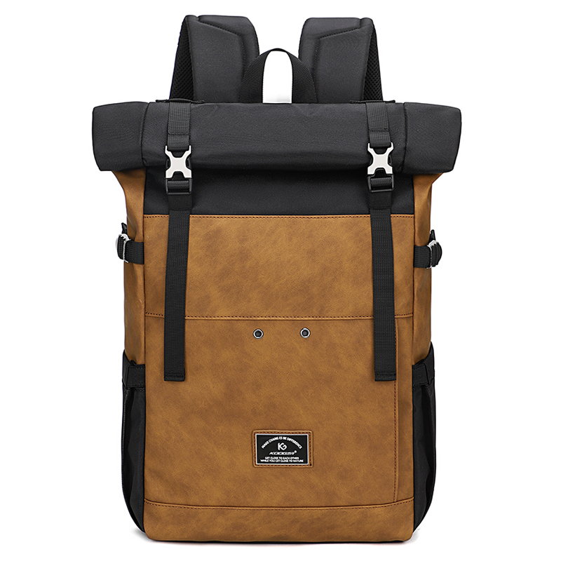 Wholesale Unisex Outdoor Polyester Backpack Men's Travel Sport & Laptop Bag with Zipper Closure Customizable New Design