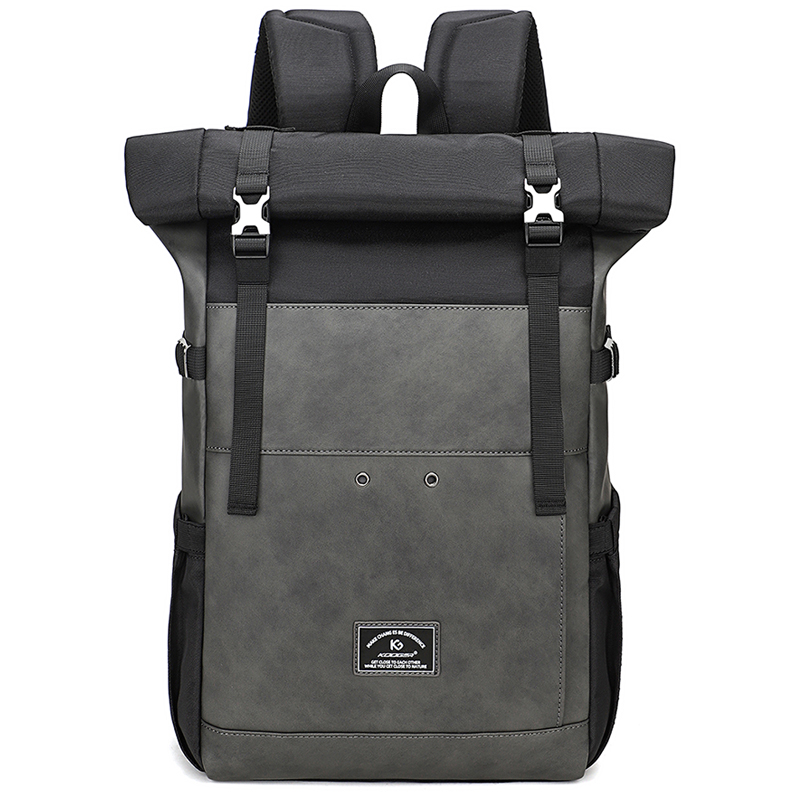 Wholesale Unisex Outdoor Polyester Backpack Men's Travel Sport & Laptop Bag with Zipper Closure Customizable New Design