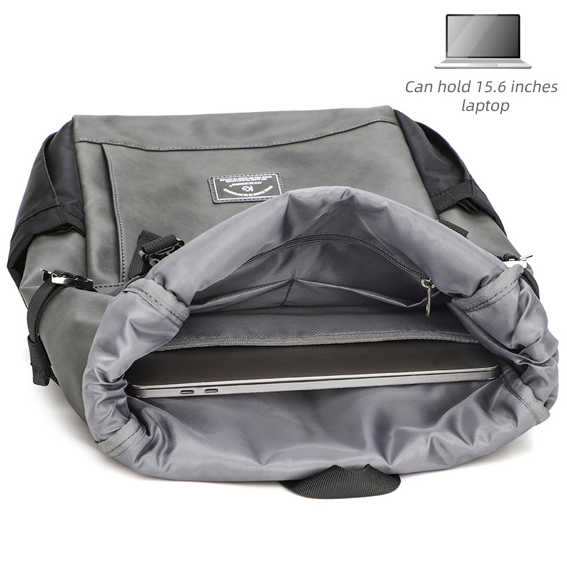 Wholesale Unisex Outdoor Polyester Backpack Men's Travel Sport & Laptop Bag with Zipper Closure Customizable New Design