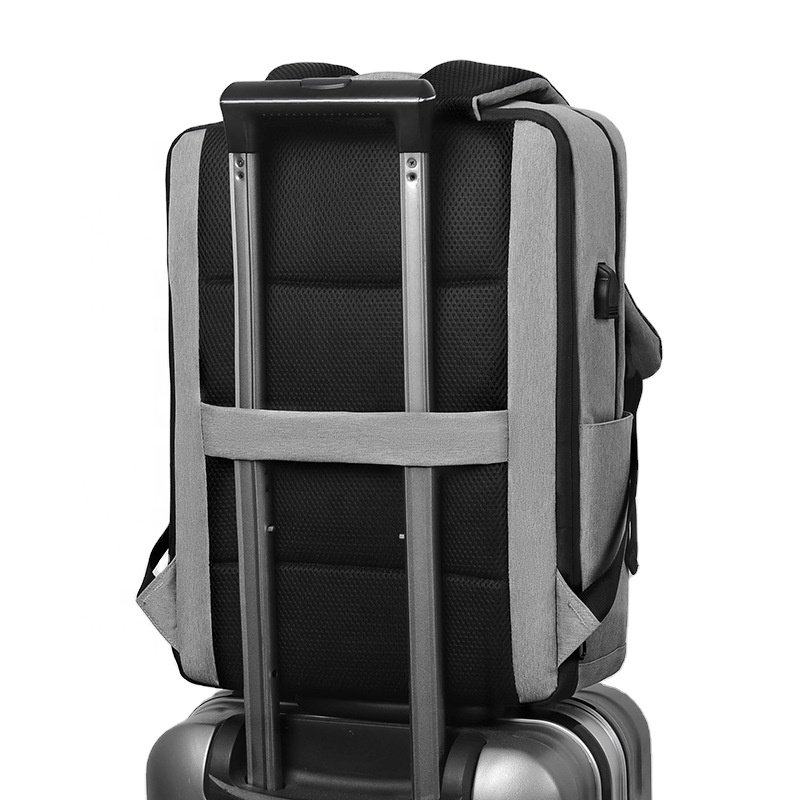 College Students Business Backpack Expandable USB 17 Inch Laptop Backpack with Large Capacity Backpack For Travel Schoolbag