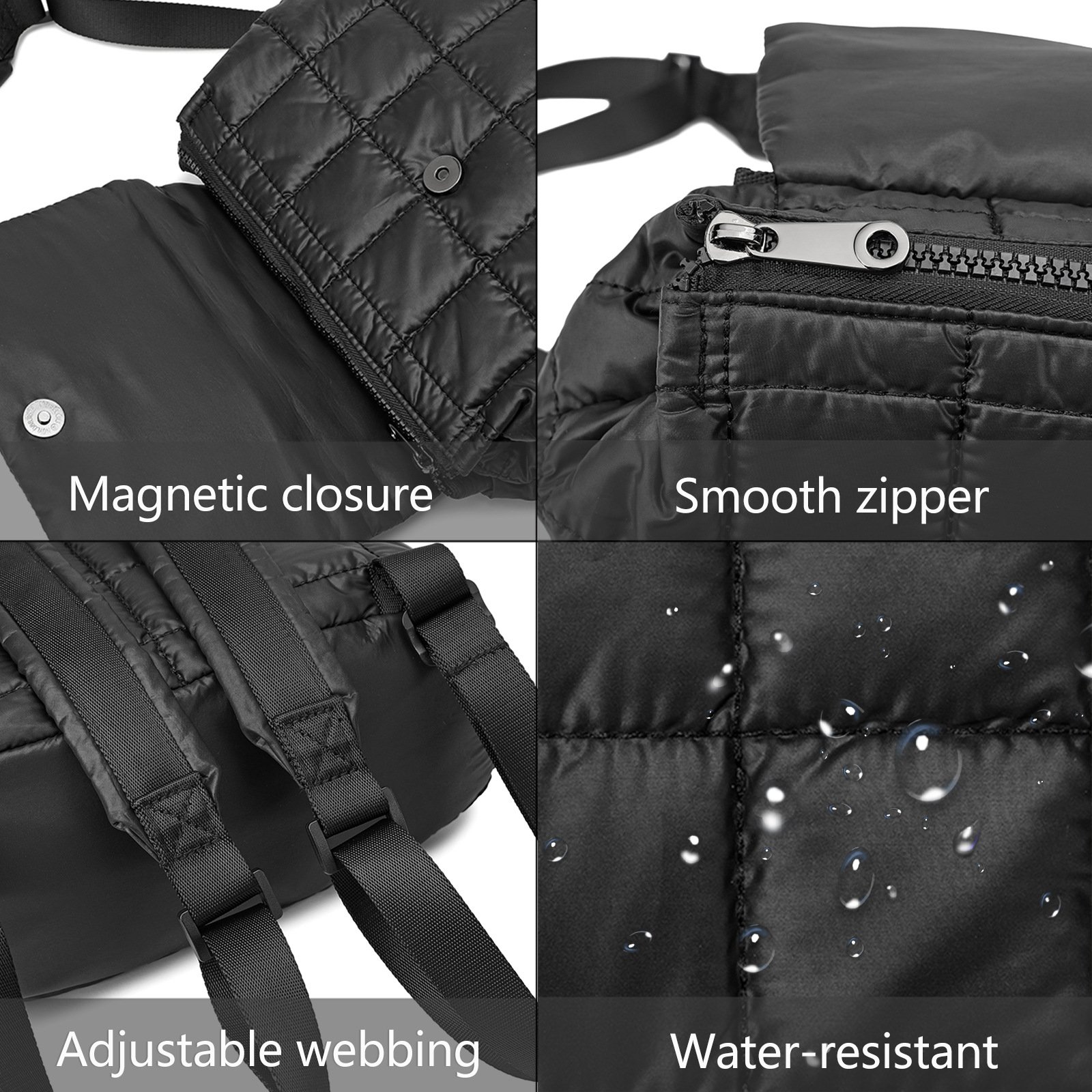 New Designer Lightweight Women Casual Quilted Padded Laptop Backpack Men Rhombus puffy Down cotton Puffer Backpack School Bag