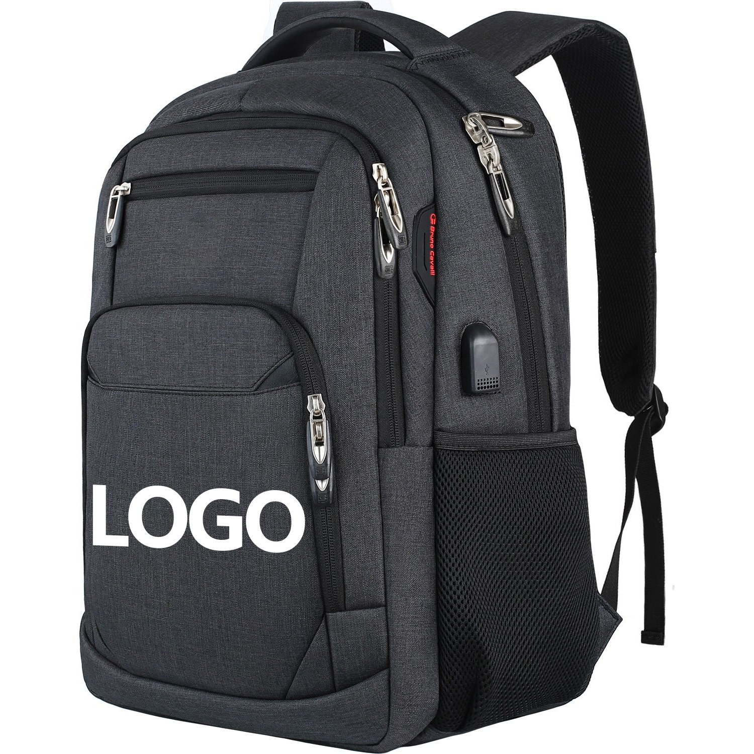 customizable waterproof anti thief back bag bagpack with usb carry on rucksack smart laptop backpacks mochilas
