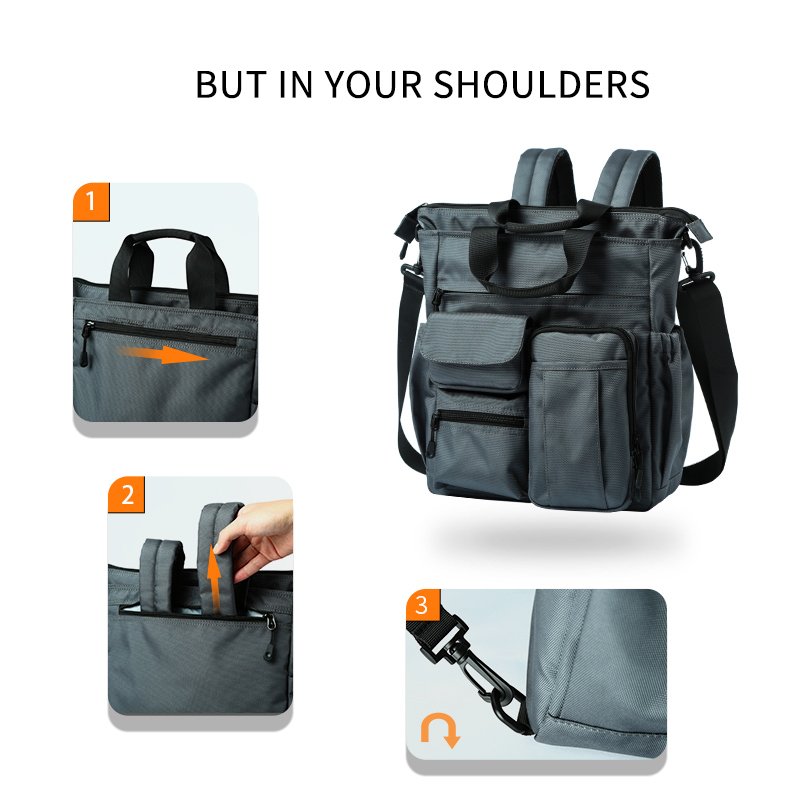 Anti-theft Men Laptop Backpack Messenger Bags For Men Waterproof Briefcases Backpack