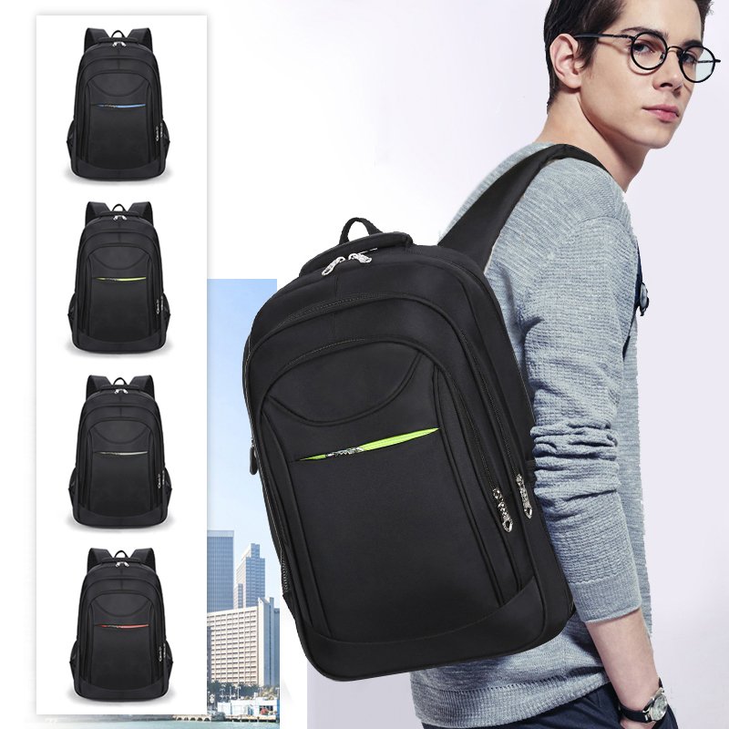 Wholesale Custom Black Teenager College School Woman Mens High Capacity Waterproof Outdoor Travel Bags Leisure Laptop Backpack