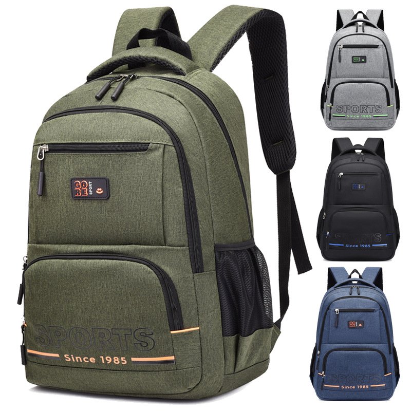 Simple Backpack For Men And Women Leisure Large-capacity Travel Laptop Backpack