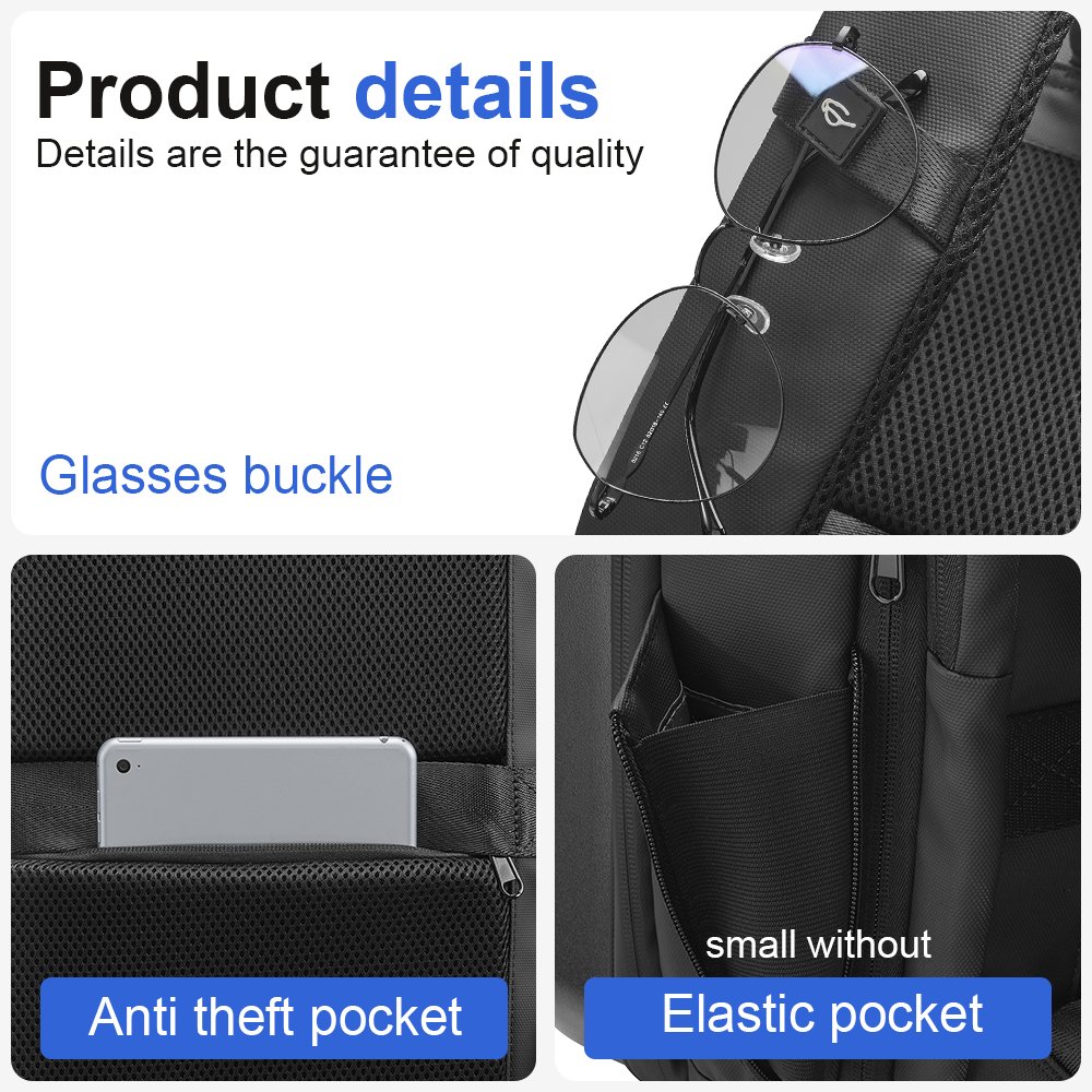 Luxury Waterproof Back Pack New Custom Logo Hardshell Backpacks for Men Travelling Laptop Backpack Bag