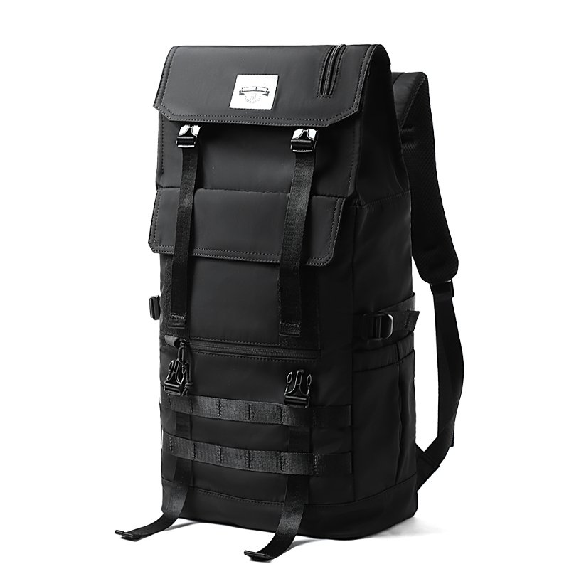 Custom Logo Roll Top Bag For Men Waterproof Multifunction Expansion Laptop Rucksack for Men Roll Top Backpack
