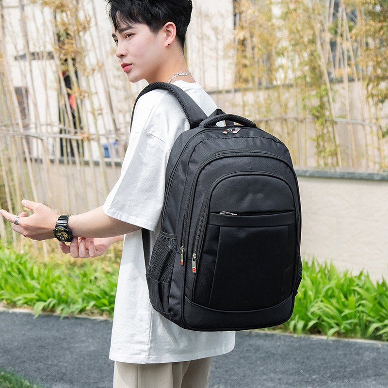 Spot custom LOGO large capacity backpack computer business leisure bag student backpacking Travel bag