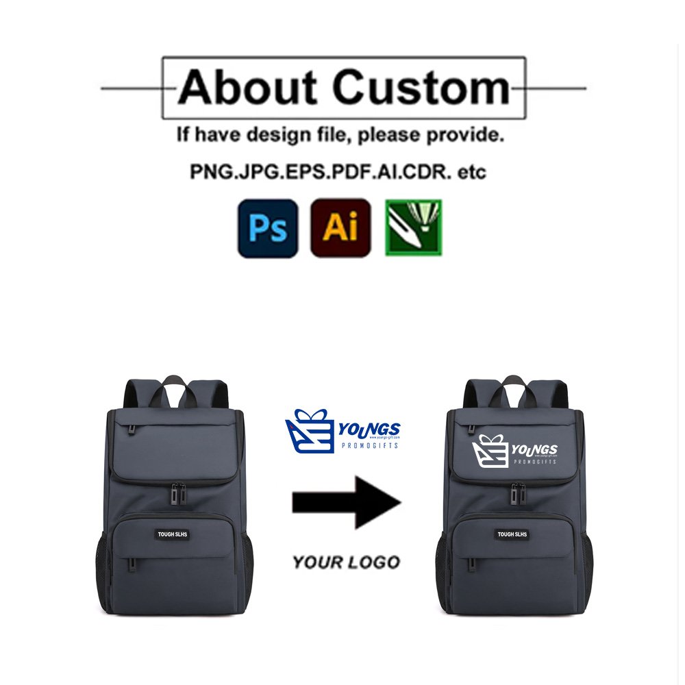 Wholesale Premium Business Bag Laptop Backpack with Custom Logo for Daily Life Travel Hiking
