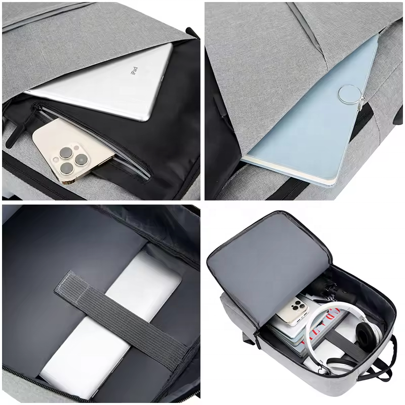 Custom Business Waterproof School Laptop Bags Pack Supplier USB Charging Travel Mochilas Women Men Smart Travel backpack For Men