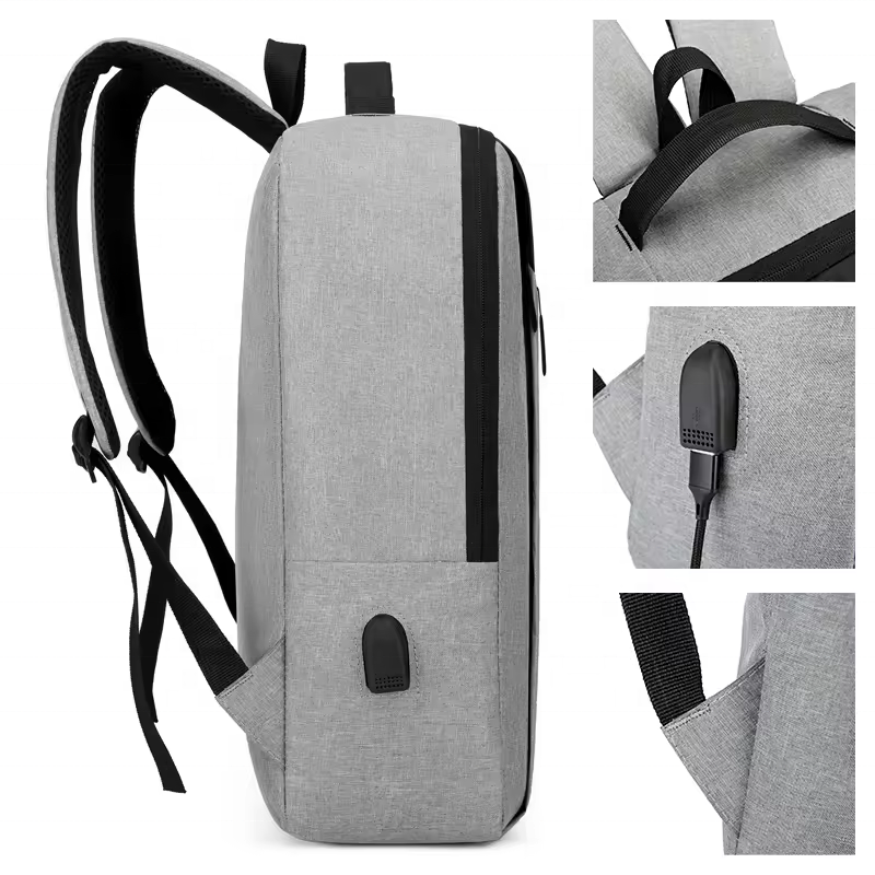 Custom Business Waterproof School Laptop Bags Pack Supplier USB Charging Travel Mochilas Women Men Smart Travel backpack For Men
