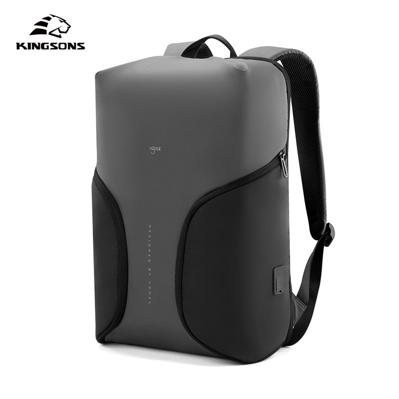 KINGSONS new style Polyester backpack for Unisex Polyester laptop backpack mochilas inteligentes