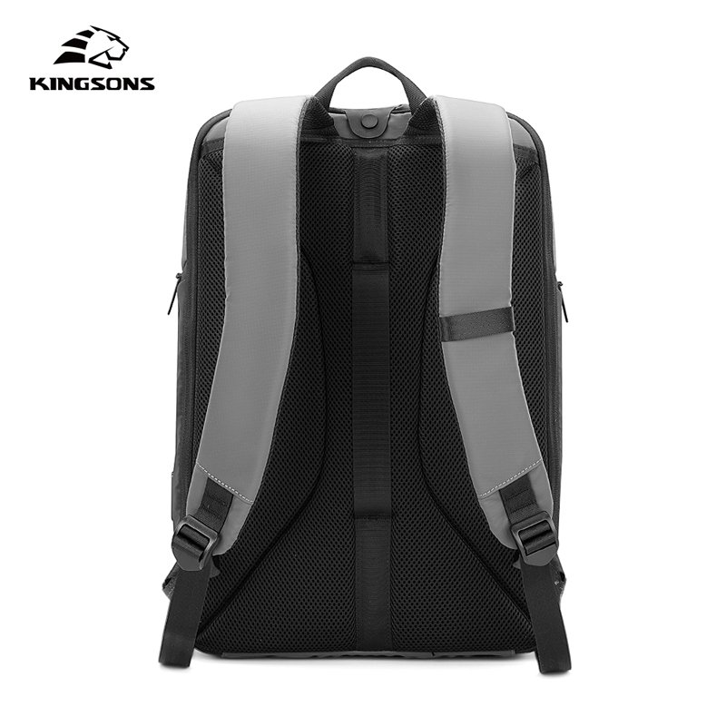 KINGSONS new style Polyester backpack for Unisex Polyester laptop backpack mochilas inteligentes