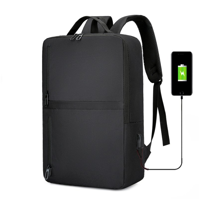 Wholesale Large Capacity Backpack Travel Men's Business Laptop Backpacks With USB Charging Port