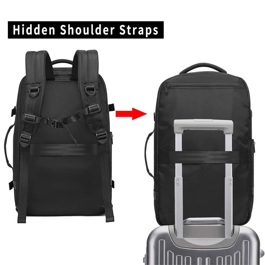 YOUK Custom Nylon Waterproof Laptop Backpack for Business Travel Three Suppliers Flight Overnight Travel Backpack