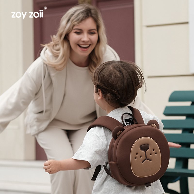 ZOYZOII animals Shape Unisex Small kindergarten Student Waterproof School Bags For Toddlers Neoprene Kids Backpack