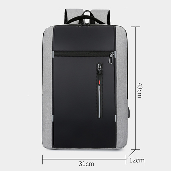 RU Laptop Bag MU Laptop Backpack High Quality Men College Anti Theft Water Resistant Travel Luxury Laptop Back Bag Pack