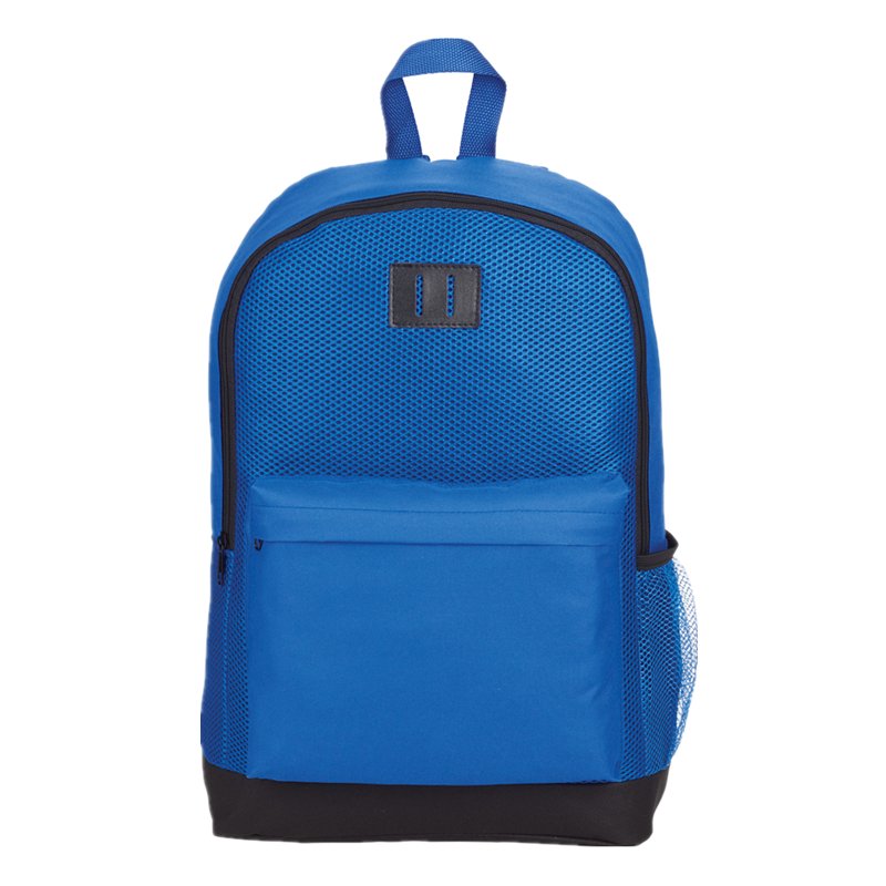 Wholesale Stylish Large Cheap 600D Polyester White Women Laptop Backpack With Air Mesh Accents