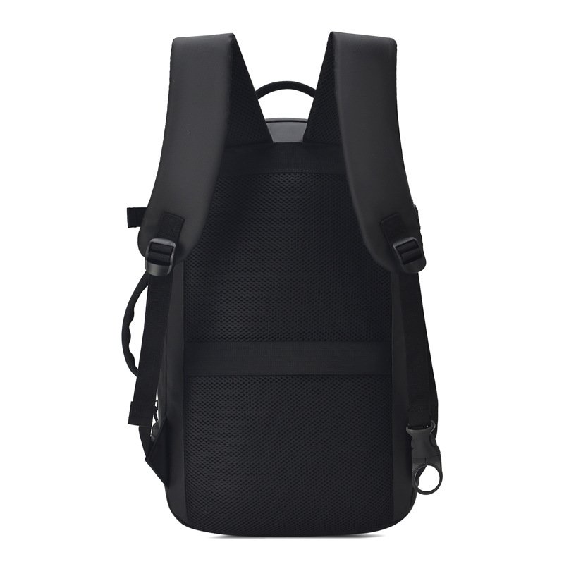 17 Inches Multi-compartment Travel Organizer Bag PU Laptop Backpacks for Men