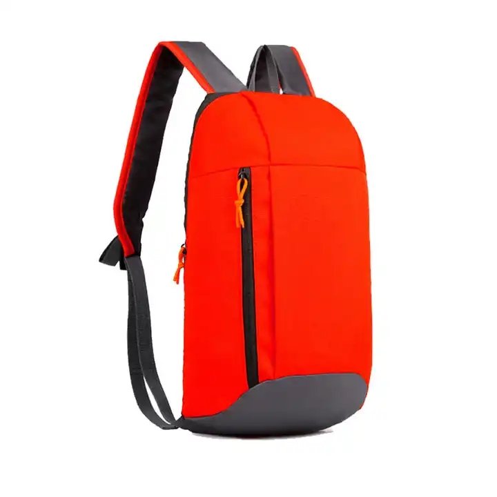 Custom Printed Logo Backpack School Bags For Student 600d Oxford Foldable Bag With Pocket Rucksack Schoolbag For Kids Back Pack