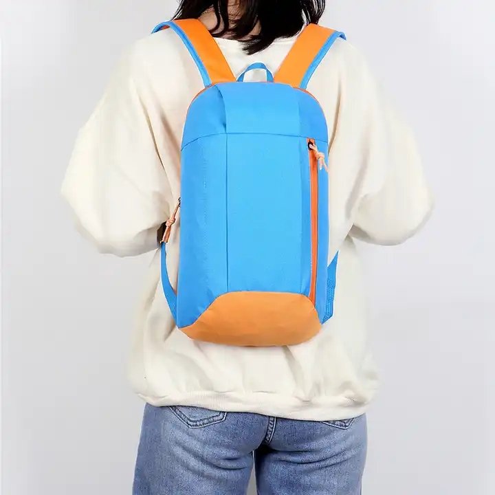 Custom Printed Logo Backpack School Bags For Student 600d Oxford Foldable Bag With Pocket Rucksack Schoolbag For Kids Back Pack