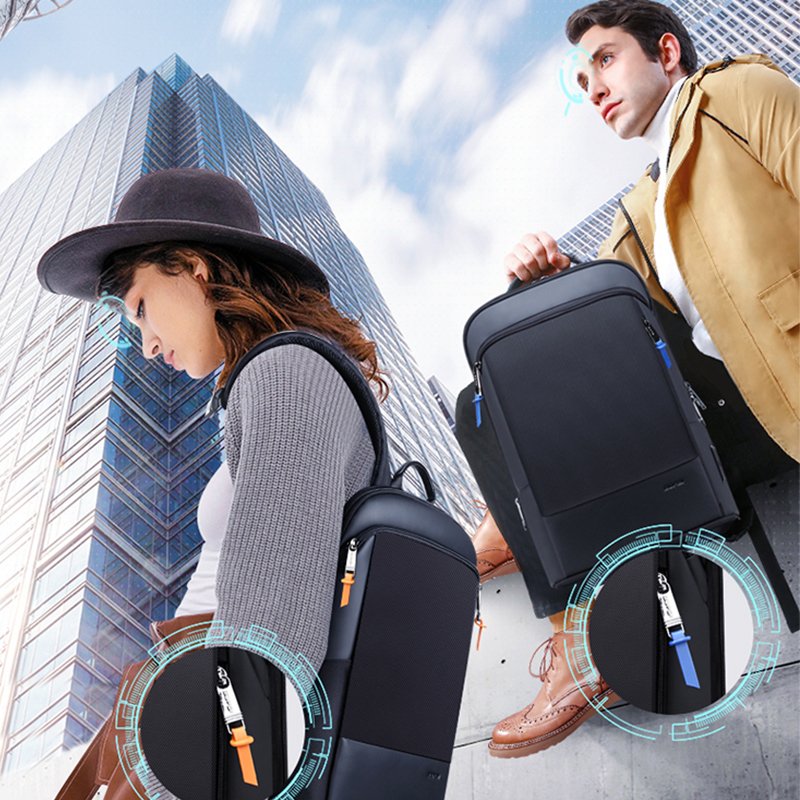 Bopai unisex business lightweight smart usb charging rucksack 15 commute college bag custom anti theft men slim laptop backpack