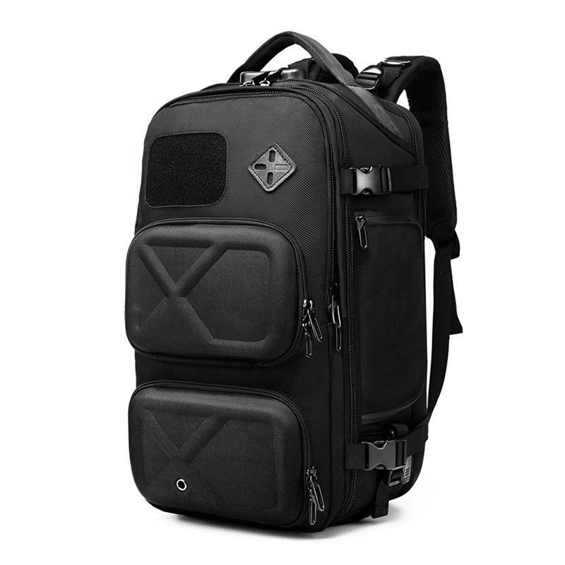 OZUKO 9309 Waterproof Laptop men Anti Theft backpack with shoe compartment Outdoor Men Large Capacity Expandable Backpack