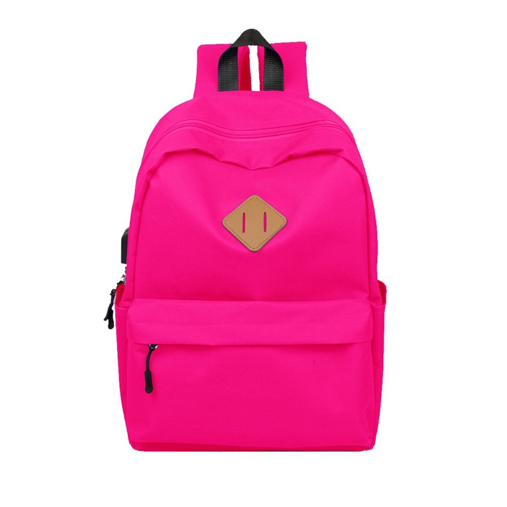 Popular usb port laptop backpack waterproof men